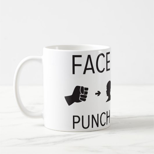Mug Poinçon de visage (Gauche)
