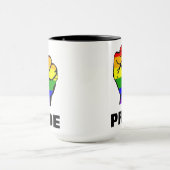 Mug Poing de la Fierté Arc-en-Ciel (Centre)