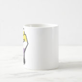 Mug Poing de protestation de fierté non binaire (Centre)