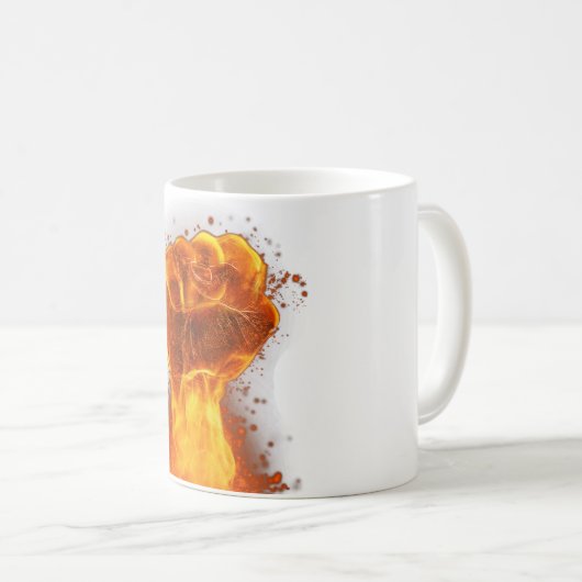 Mug Poing flamboyant (Devant droit)