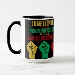 Mug poing panafricain Juneteenth