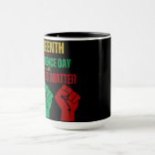Mug poing panafricain Juneteenth (Centre)