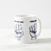 Mug Poing serré (Devant droit)