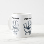 Mug Poing serré (Devant gauche)