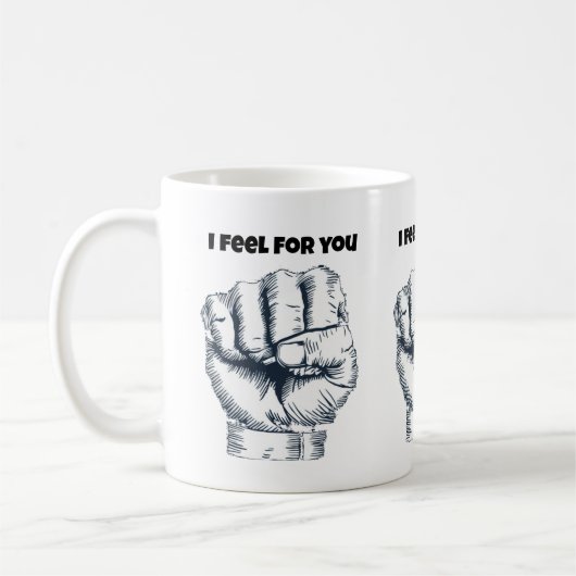 Mug Poing serré (Gauche)