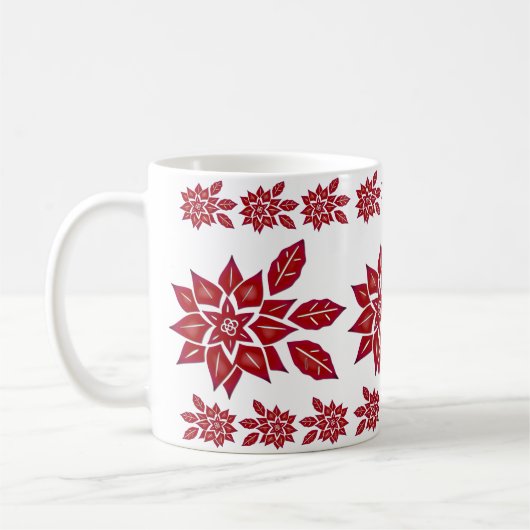 Mug Poinsététie (rouge) (Gauche)