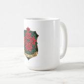 Mug Poinsettia Crest T-Shirt (Devant droit)