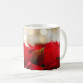 Mug Poinsettia de Noël (Devant droit)