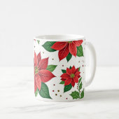 Mug Poinsettia Écarlate (Devant droit)