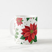Mug Poinsettia Écarlate (Devant gauche)
