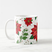 Mug Poinsettia Écarlate (Gauche)