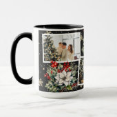Mug Poinsettia Holly Berries (Gauche)