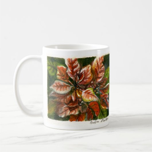 Mug "Poinsettias" (Gauche)