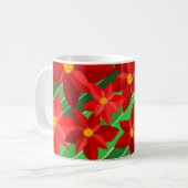 Mug Poinsettias (Devant gauche)