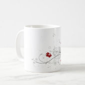 Mug Poinsettias rouges (Devant gauche)