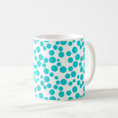 Mug Point bleu (Devant droit)