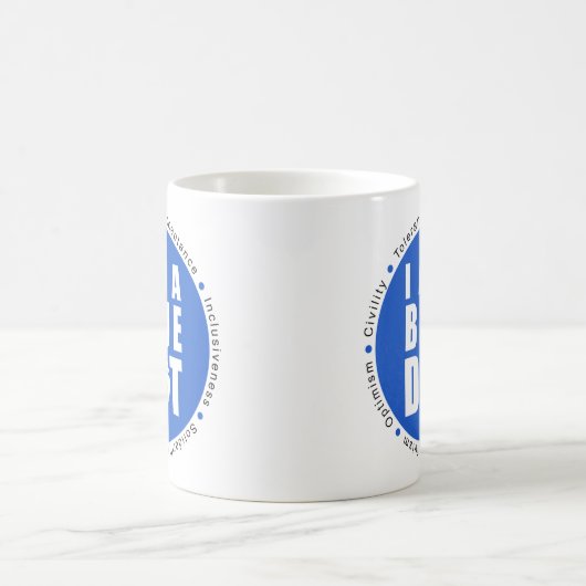 Mug Point bleu global (Centre)