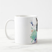 Mug Point Chocolat Chat Siamese Aquarelle (Gauche)