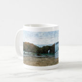 Mug Point de Coquille, Orégon en été (Devant gauche)