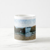 Mug Point de Coquille, Orégon en été (Centre)