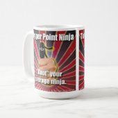 Mug Point de déclenchement Ninja ® "Knot" Votre Ninja  (Devant gauche)