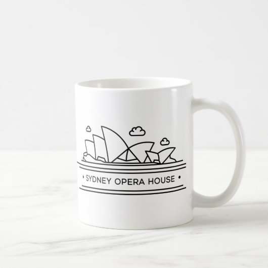 Mug Point de repère du monde : Théatre de l'opéra de (Droite)