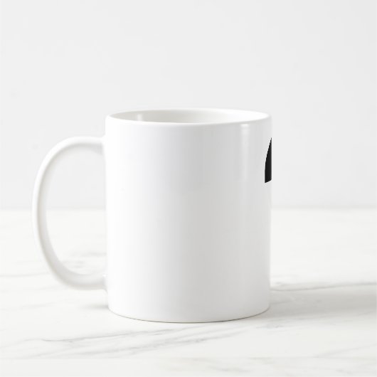 Mug Point d'interrogation noir (Gauche)