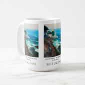 Mug Point Lobos Monterey Peninsula California Best Dad (Devant gauche)