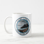Mug Point Lobos State Natural Reserve California Badge (Gauche)