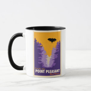 Mug Point Pleasant Tourisme Carte Postale Classique