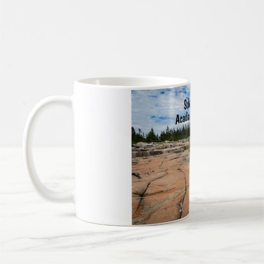Mug Point scolaire dans le parc national de l'Acadie d (Gauche)