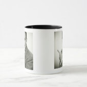 Mug Pointage d'homme d'affaires (Centre)