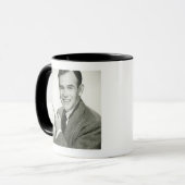 Mug Pointage d'homme d'affaires (Devant gauche)