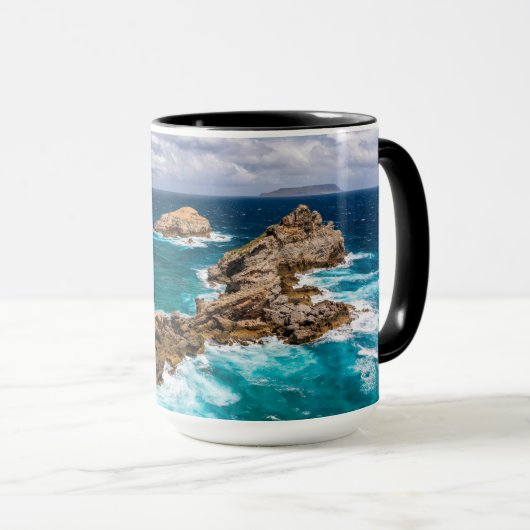 Mug Pointe des Châteaux, Grande-Terre, Guadeloupe #2 (Devant droit)