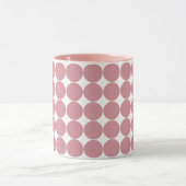 Mug Pointe rose Design Moderne (Centre)