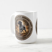 Mug Pointer à poil dur allemand (Devant gauche)
