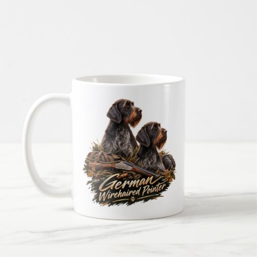 Mug Pointer allemand à poil dur (Gauche)