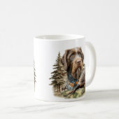 Mug Pointer allemand à poil dur (Devant droit)