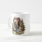 Mug Pointer allemand à poil dur (Devant gauche)