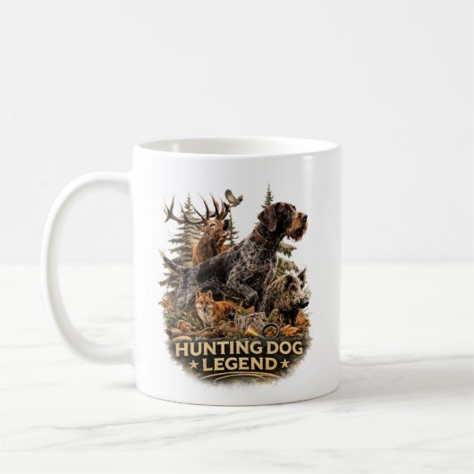 Mug Pointer allemand à poil dur (Gauche)
