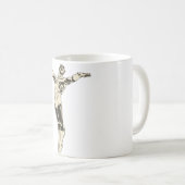 Mug Pointes de lanterne verte (Devant droit)