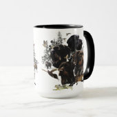 Mug Pointeur À poils durs allemand (Devant droit)