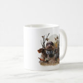 Mug Pointeur À poils durs allemand (Devant droit)