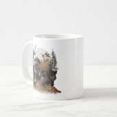 Mug Pointeur À poils durs allemand (Devant gauche)