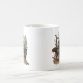 Mug Pointeur À poils durs allemand (Centre)