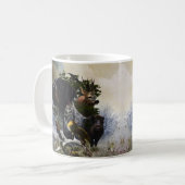 Mug Pointeur À poils durs allemand (Devant gauche)