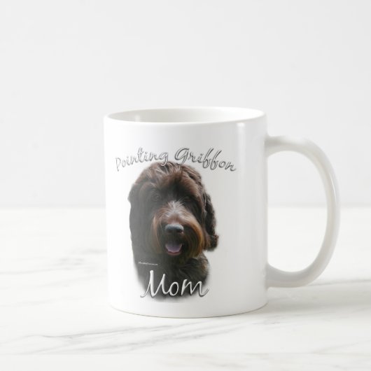 Mug Pointeur à poils durs Griffon Maman 2 (Droite)