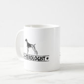 Mug Pointeur allemand à cheveux courts (Devant gauche)