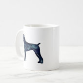 Mug Pointeur allemand à poils courts Couleur noire (Devant gauche)