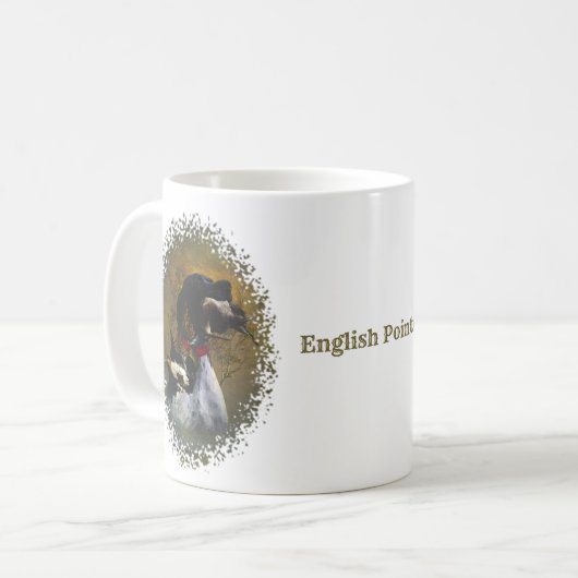 Mug Pointeur anglais (Devant gauche)